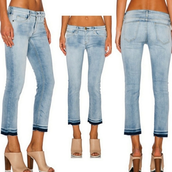 Current/Elliott Denim - CROPPED STRAIGHT LEG JEAN